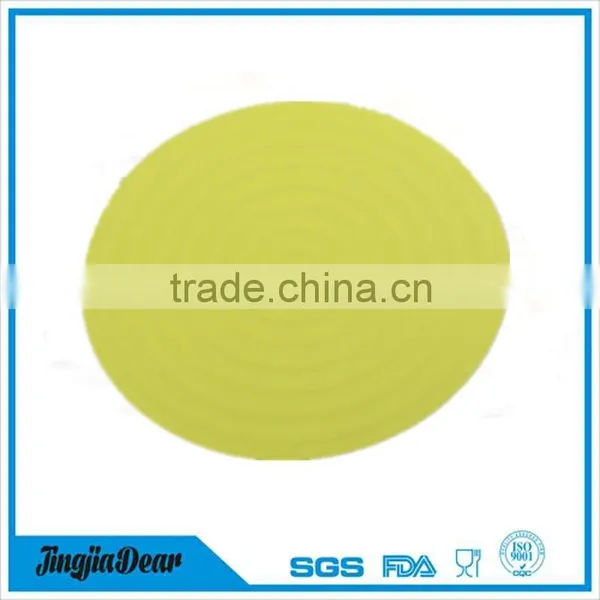 Silicone Decorative Dining Table Mat,hot Food Table Mat,round Silicone Table Mat photo-5