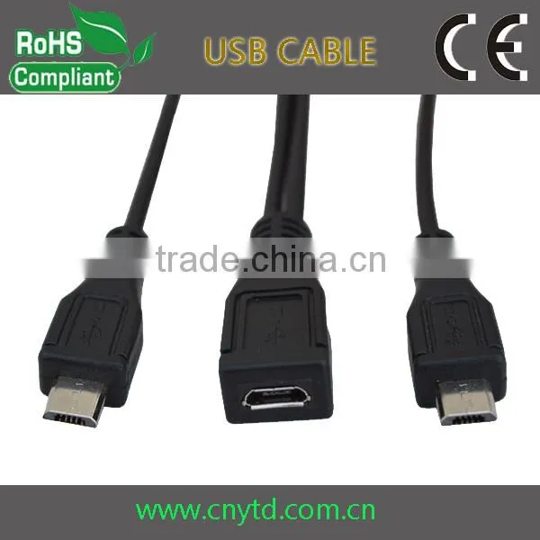Micro USB Host Adapter OTG Cable for Samsung Mobile Phones photo-4
