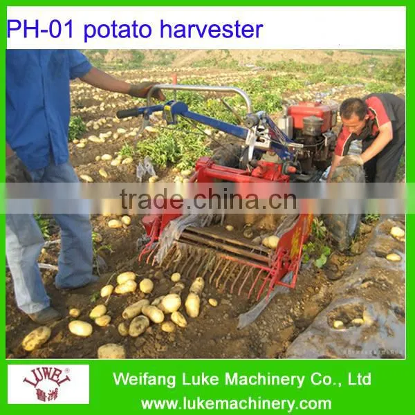 Walking Tractor Harvest Machine Cassava Harvesting Machine 60cm Breadth photo-2