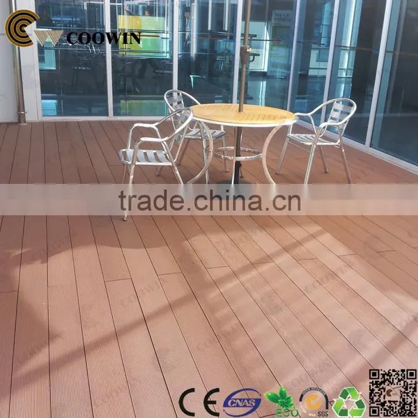 WPC Solid Wood Look Rubber Flooring photo-2