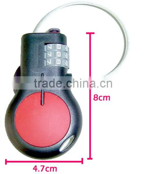 Retractable Cable Lock, Bicycle Lock photo-3