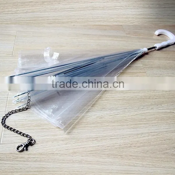 2017 High Quality Promotional Transparent Pet Dog Umbrella photo-4