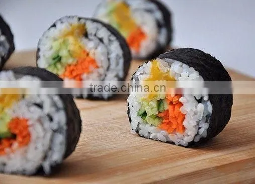 2/3 Cut 50 Pcs Roasted Seaweed Laver photo-5