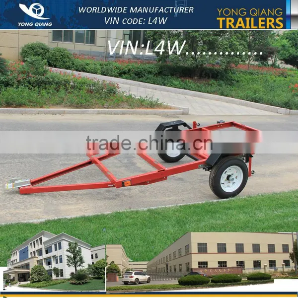 4 x 8ft Folding Red Utility Trailers With Powder Coated photo-3