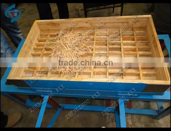 Aspen wood toothpick making machine