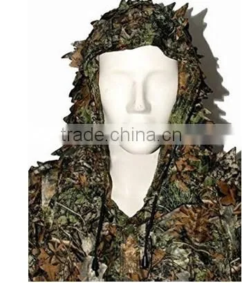Ghillie Suit Sets Advanced 3d Camo Leafy Costume for Wargames Sports Outdoor photo-2