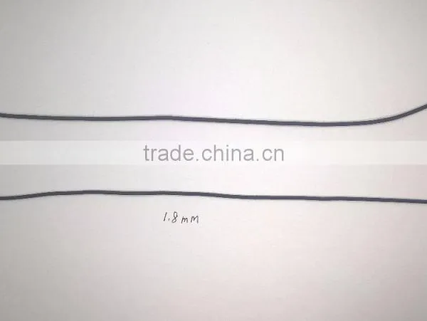 STOCK 2mm Black Elastic Cord for Hangtag and Bead String Fast Shipping photo-6