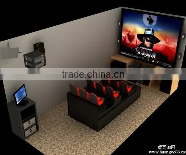 Interactive Attractions Full Motion Chair Kamyon Mobil 7d Sinema With Full Effects for Amusement Park photo-4