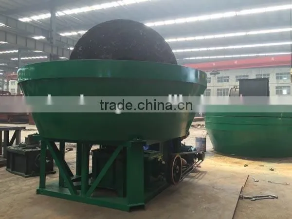 Mercury Grinding Mill Plant ,edge Gumming Runner Wet Mill photo-2