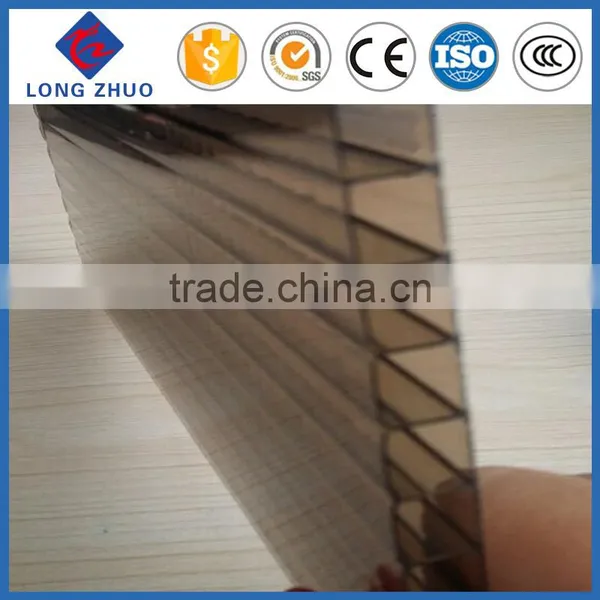 PC Sun Sheet, Twin Wall Polycarbonate Hollow Sheet photo-4