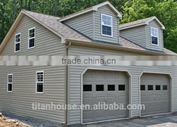 Cheap 2 Car Mobile Prefab Garage photo-2