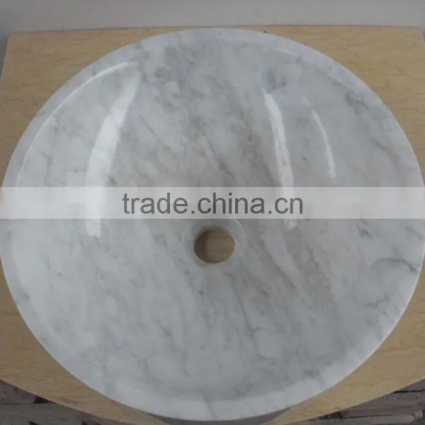 Fancy Good Quality White Onyx Vessel Sink Wholesale photo-3
