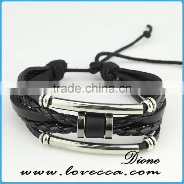Braided Adjustable Nautical Leather Bracelets for Women photo-5