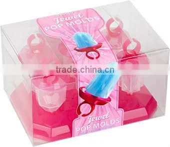 Jewel Ice Pop Molds and Plastic Popsicle Ice Lolly Molds photo-5
