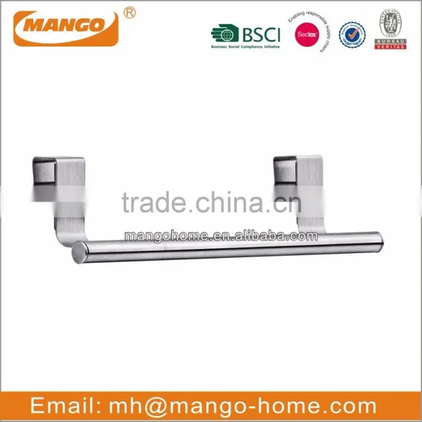 Wall Mounted Dual Tier Chrome Plating Metal Bathroom Rack photo-5
