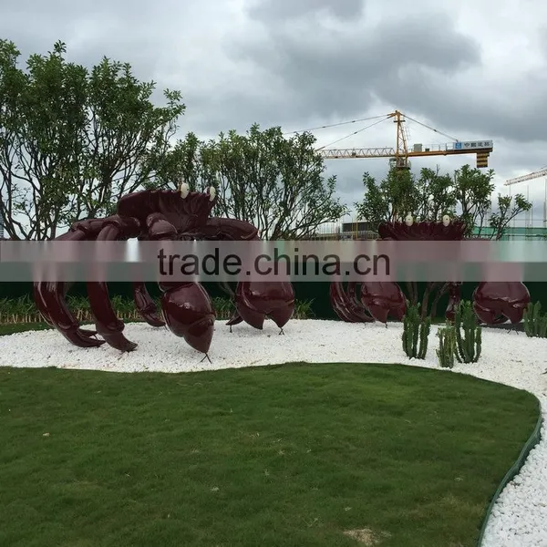 Fiberglass Crab Figure Statue photo-2
