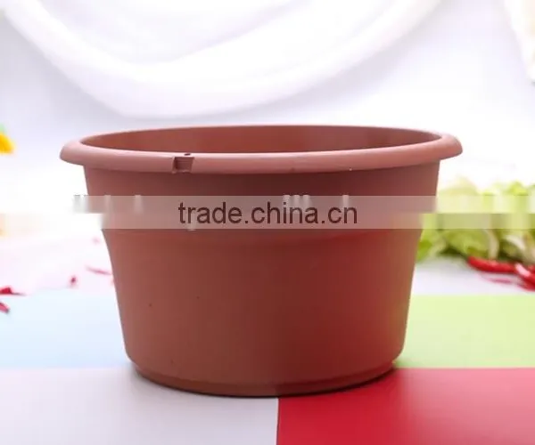 Wholesale Useful Plastic Flower Pot With Hanger/Plastic Plant Pot With Hanger photo-2