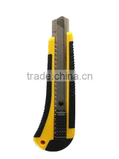Professional 18mm Utility Knife Paper Cutter With Rubber Grip Handle photo-5