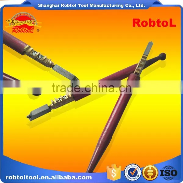 Diamond Glass Cutter Wood Handle Carbide Wheel photo-5