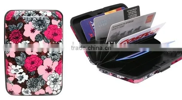 RFID Protection Aluminium Card Wallet ,credit Card Holder photo-2