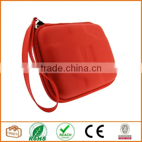 Red EVA Hard Case Cover for Portable External Hard Drives 2.5'' Inches (6.4 Cm) photo-3