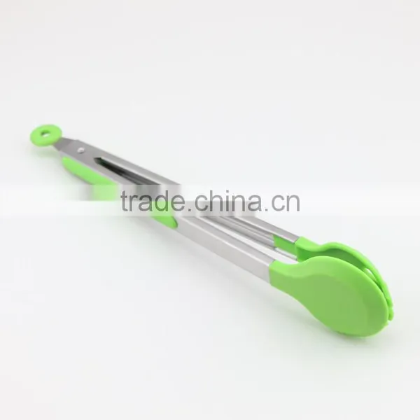 12 Inch Slide Lock Salad Tongs Proetct Your Hands photo-3