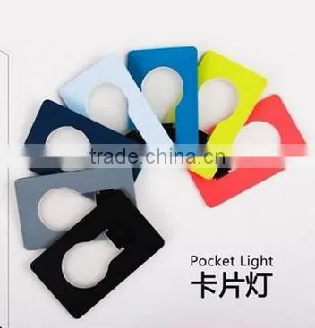 Mini Pocket LED Bulb Card Light Outdoor Camping Night Lamp Purse Light photo-4