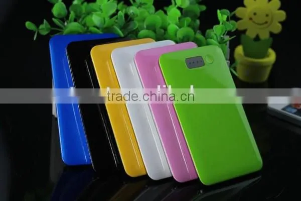 4000mAh Wholesale Colorful Slim Power Bank With Touch Screen photo-3