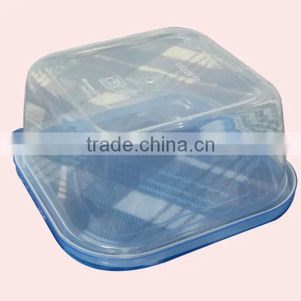4Pcs Plastic Transparent Plastic Food Container photo-5