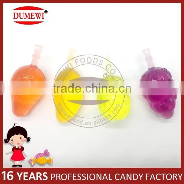 80G Different Color Fruit Shape Pudding Jelly Sweet photo-3