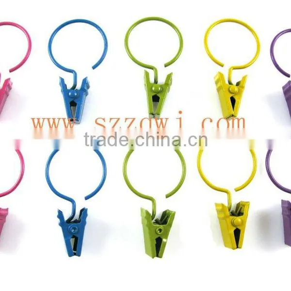 Colorful Window Curtain Clips Clothing Accessories China Clip Factory and Supplier photo-2