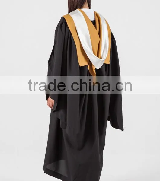 Bachelor Cap Gown & Tassel Uniforms Gown Graduation photo-5
