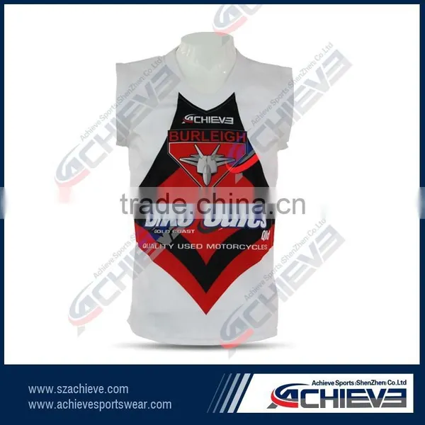 Team Set Rugby Jersey, Sleeveless Sublimated Rugby Jersey photo-5