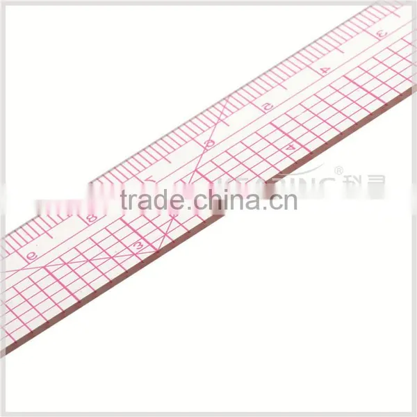 Kearing 1.2mm Thick 20cm&8" Flexible Garment Ruler for Sewing Garment Measurement in Sandwich Line Printing #B-56 photo-5