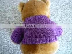 Knitted Sweater BEAN BAG Plush Bear Toy Hugfun Teddy Bear Plush Corduroy Paws Holiday Knit Sweater photo-5