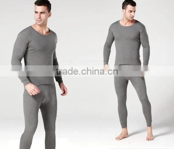 Hot Winter Mens Warm Thermal Underwear Mens Long Johns Sexy Black Thermal Underwear Sets Thick Plus Velet Long Johns For Man photo-2