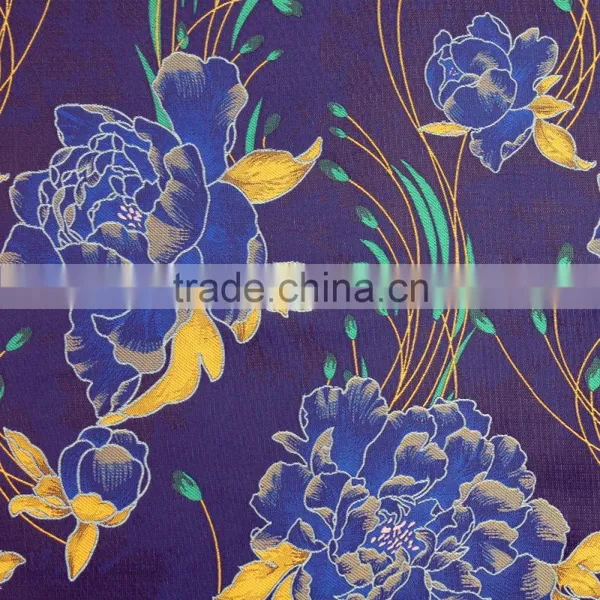 100% Polyester Woven Floral Design Fabric for Women photo-4