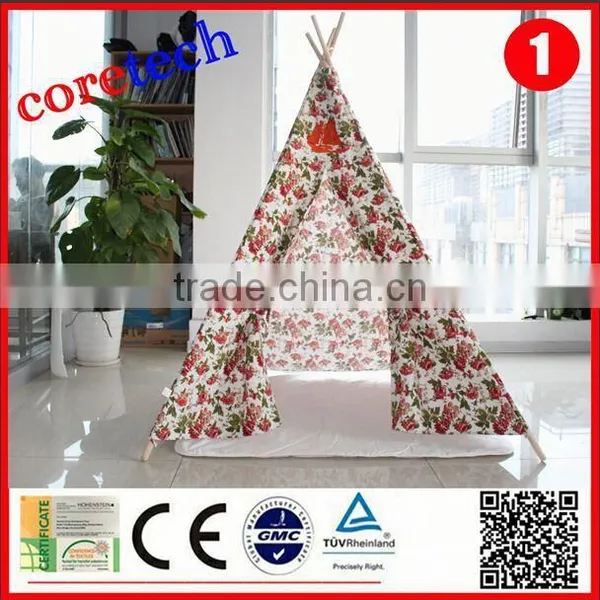 Durable Comfortable Kids Set Camping Tent Toy, Teepee Tent