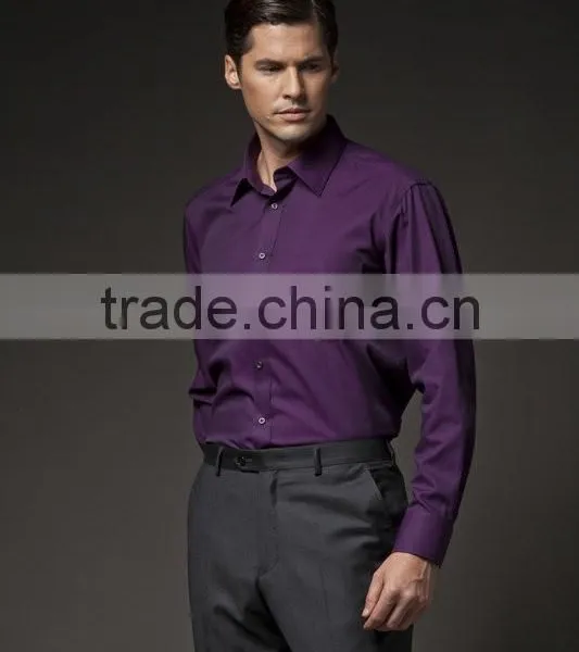2015 Mens Fashion Dress Shirts,double Collar Stylish Dress Shirts photo-2