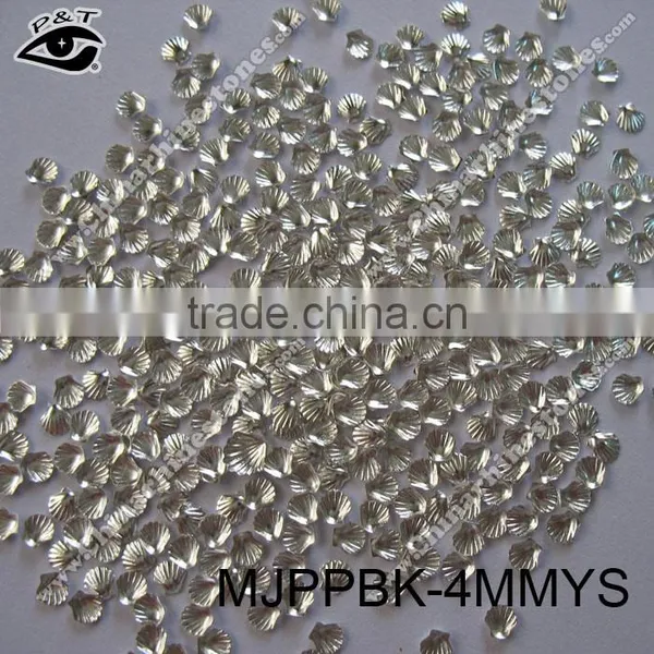 4x4mm Nail Studs Shell Shape Studs for Nail Art Decoration DIY photo-3