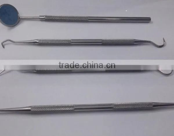 Premium Quality Surgical Stainless Steel Dental Hygiene Kit/ 4 Pcs Dental Scalar Kit/ Oral Dental Set photo-4
