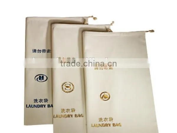 Hotel Using Laundry Washing Bag With Embroidery