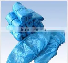 Virgin Material of Cpe Shoe Cover by Machine photo-5