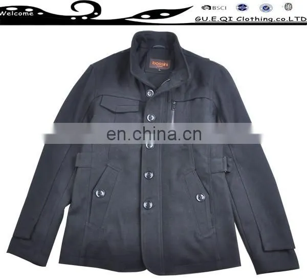 Oxford Padded Jacket for Mens /wool Padded Jacket