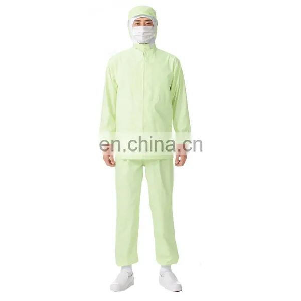 Blue 100%Polyester Uniform for Food Industry photo-3