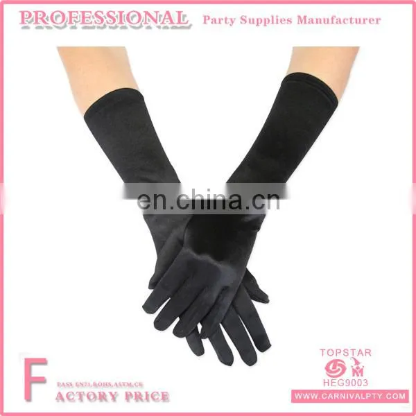 Ladies Long Satin Bridal Gloves photo-4