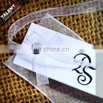 Custom Printed Paper Hang Tag With Eyelet for Clothing photo-4