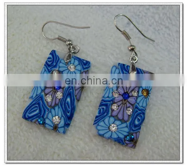Wholesale Clay Flower Earrings