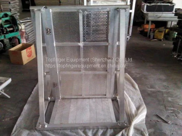 Fencing Cover System Barriers Barricades Crowd Control Stage Barrier Rope Mojo Steel Aluminum Concert Barricade For Sale photo-4