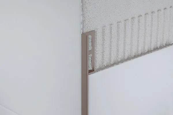 Box Square Edge Tile Trim Polished Aluminum Strip photo-5